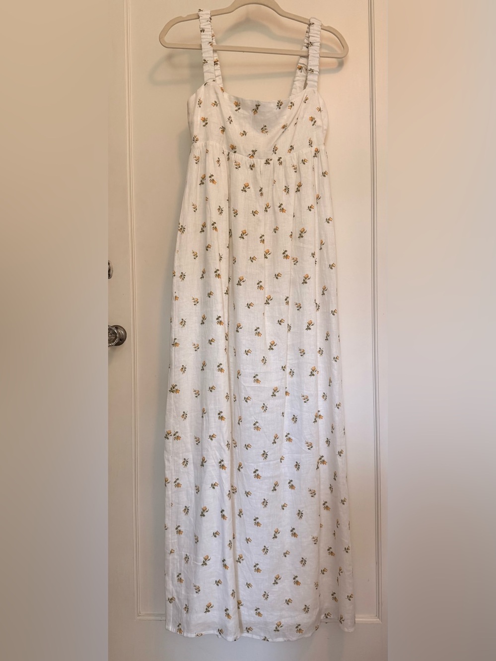 Reformation Tana Linen Floral Maxi Dress - Size S - Picture 4 of 8